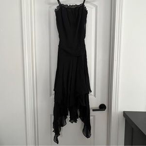BCBG Black Strapless Dress